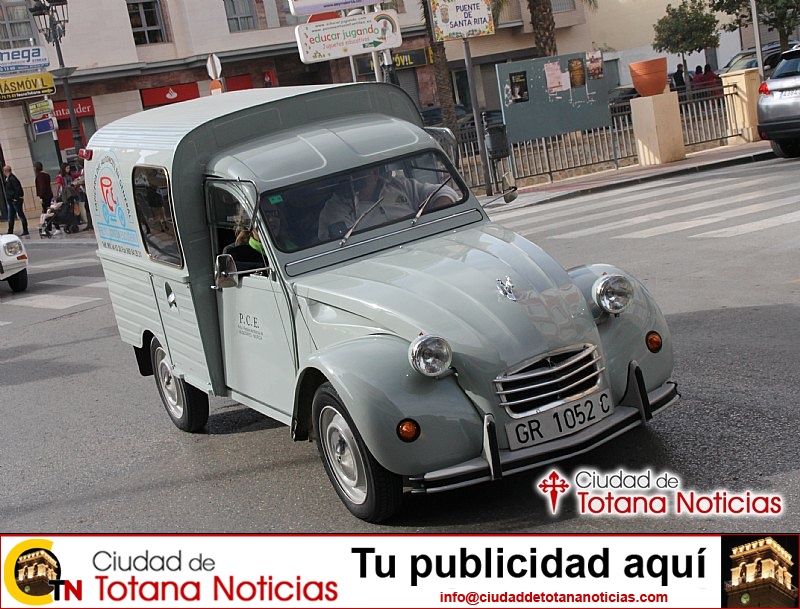 Concentración de vehículos clásicos Ciudad de Totana 2016 - Coches en marcha - 006