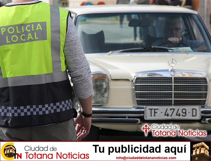 Concentración de vehículos clásicos Ciudad de Totana 2016 - Coches en marcha - 014