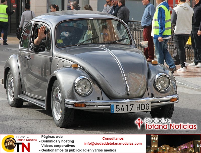Concentración de vehículos clásicos Ciudad de Totana 2016 - Coches en marcha - 017