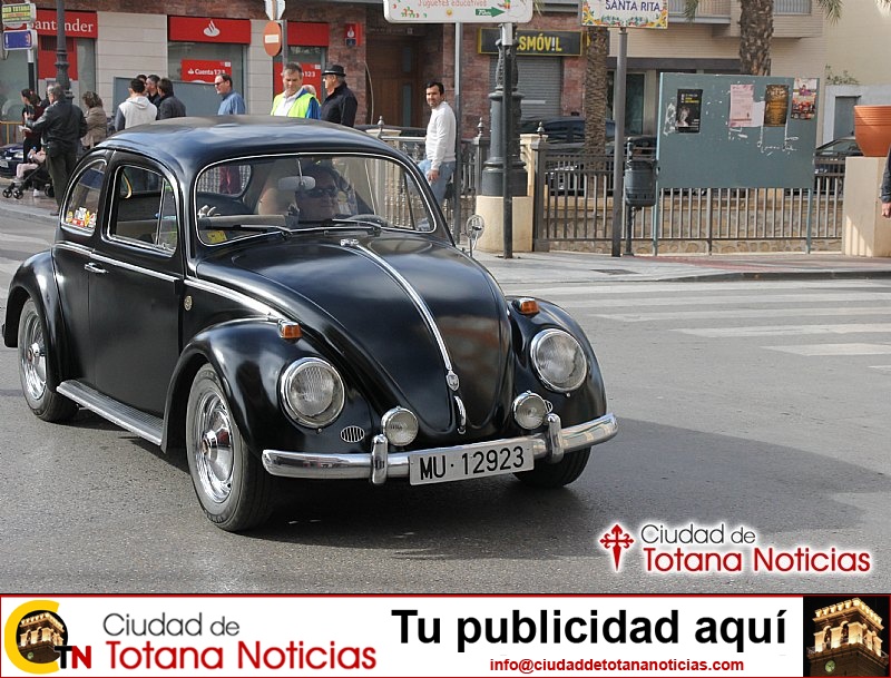 Concentración de vehículos clásicos Ciudad de Totana 2016 - Coches en marcha - 018