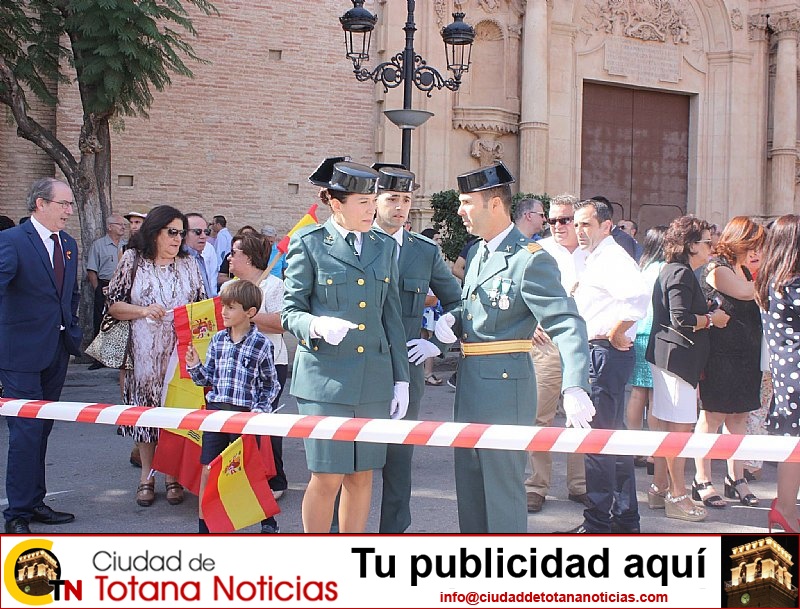 Homenaje a la Bandera de España. Día Fiesta Nacional 2017 - 018