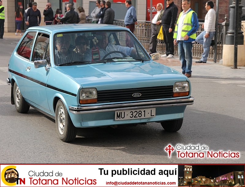 Concentración de vehículos clásicos Ciudad de Totana 2016 - Coches en marcha - 020