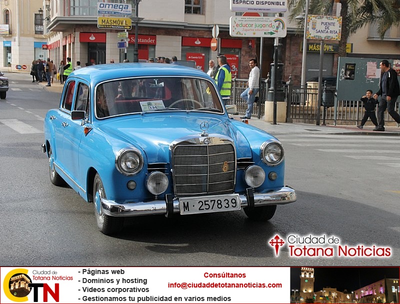 Concentración de vehículos clásicos Ciudad de Totana 2016 - Coches en marcha - 021