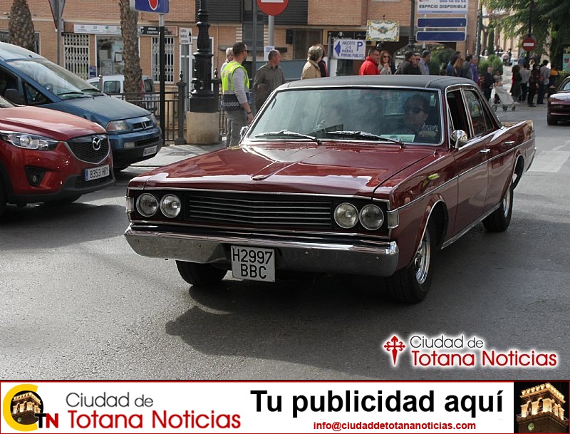 Concentración de vehículos clásicos Ciudad de Totana 2016 - Coches en marcha - 022