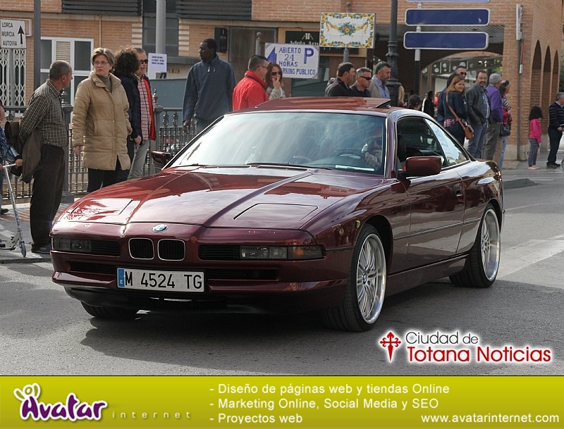 Concentración de vehículos clásicos Ciudad de Totana 2016 - Coches en marcha - 023
