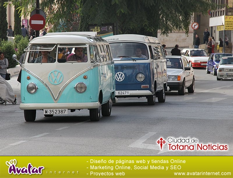 Concentración de vehículos clásicos Ciudad de Totana 2016 - Coches en marcha - 027