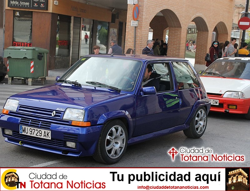 Concentración de vehículos clásicos Ciudad de Totana 2016 - Coches en marcha - 030
