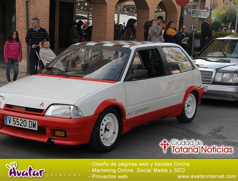 Concentración de vehículos clásicos Ciudad de Totana 2016 - Coches en marcha - 031