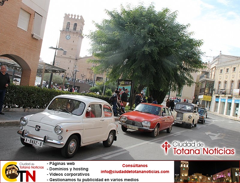 Concentración de vehículos clásicos Ciudad de Totana 2016 - Coches en marcha - 033
