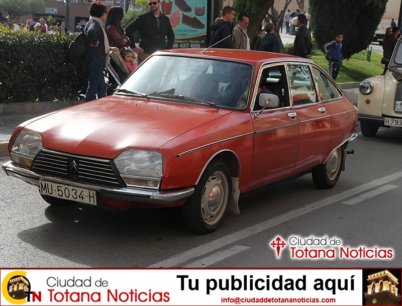 Concentración de vehículos clásicos Ciudad de Totana 2016 - Coches en marcha - 034