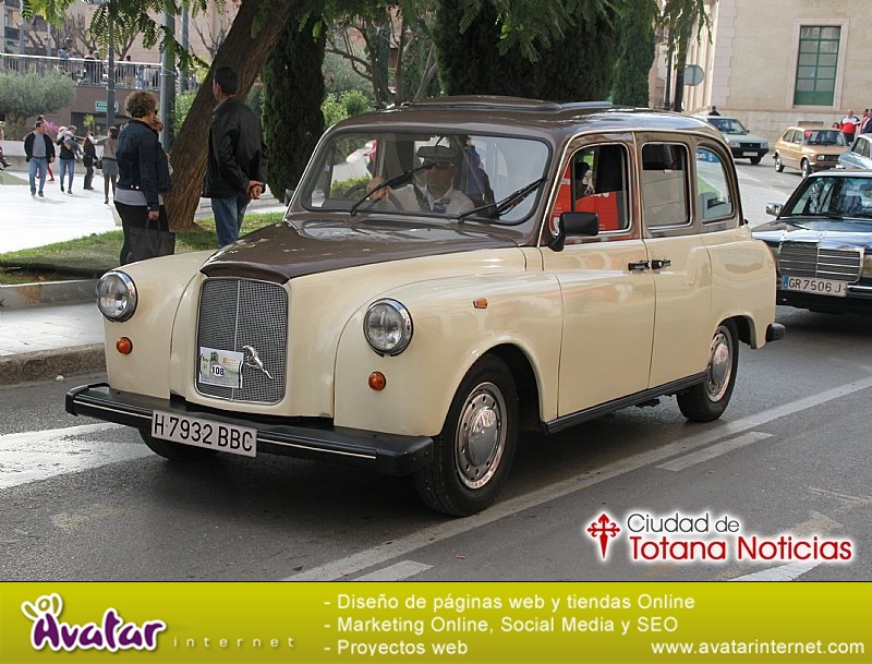 Concentración de vehículos clásicos Ciudad de Totana 2016 - Coches en marcha - 035