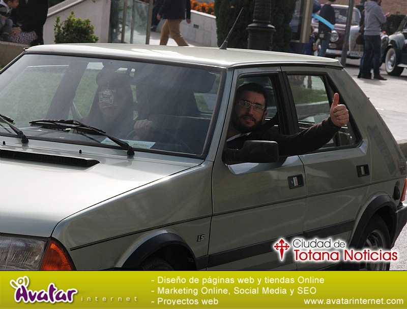 Concentración de vehículos clásicos Ciudad de Totana 2016 - Coches en marcha - 043