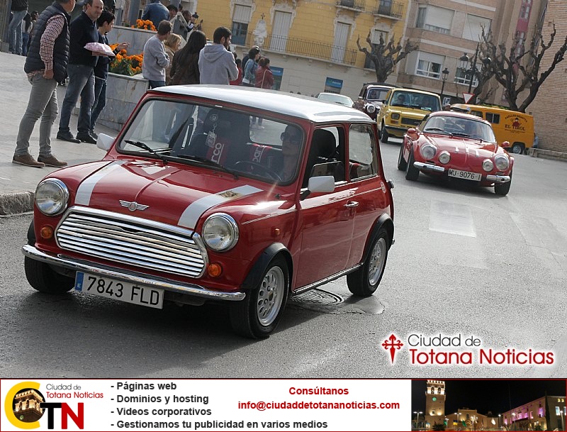 Concentración de vehículos clásicos Ciudad de Totana 2016 - Coches en marcha - 049