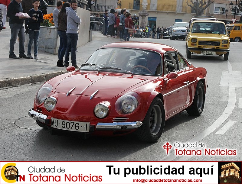 Concentración de vehículos clásicos Ciudad de Totana 2016 - Coches en marcha - 050