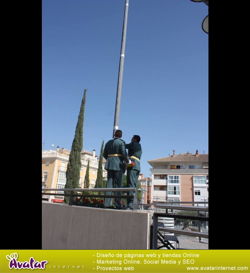 Homenaje a la Bandera de España. Día Fiesta Nacional 2017 - 051