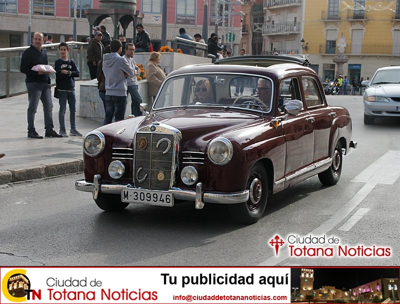 Concentración de vehículos clásicos Ciudad de Totana 2016 - Coches en marcha - 052