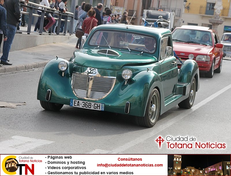 Concentración de vehículos clásicos Ciudad de Totana 2016 - Coches en marcha - 057