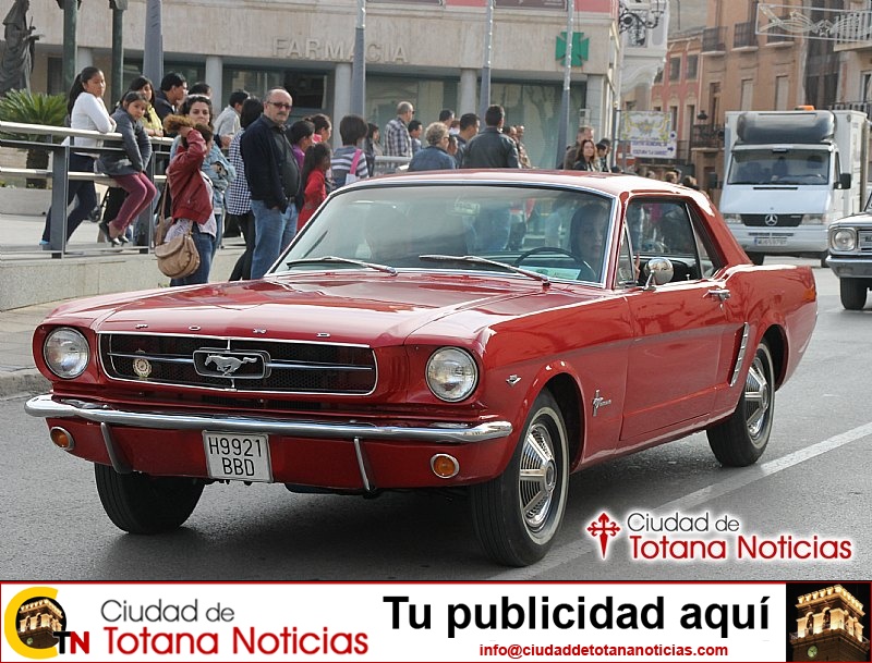 Concentración de vehículos clásicos Ciudad de Totana 2016 - Coches en marcha - 062