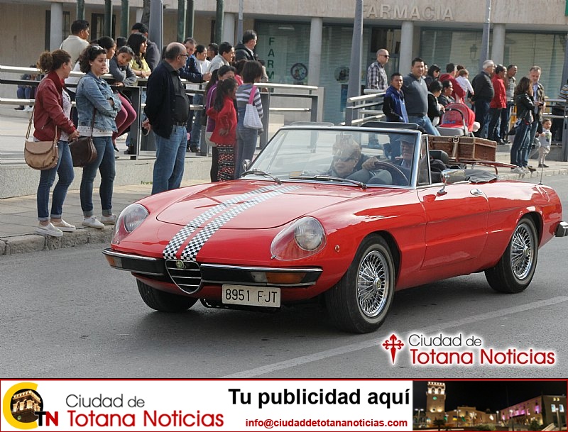 Concentración de vehículos clásicos Ciudad de Totana 2016 - Coches en marcha - 072