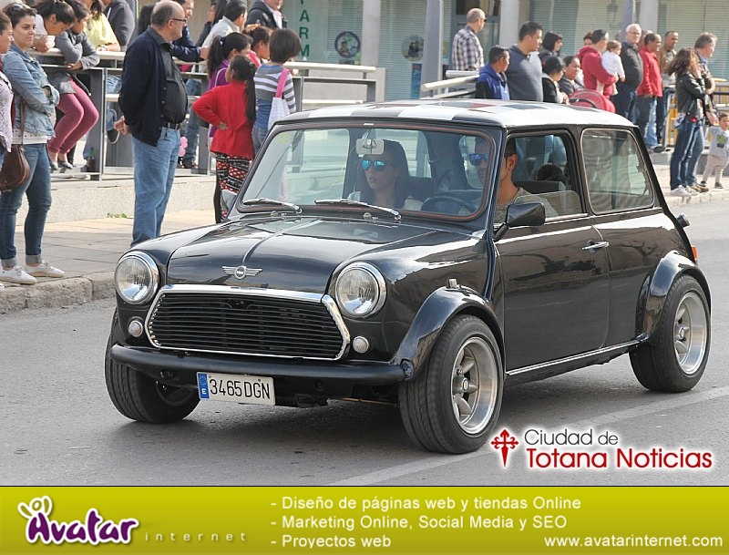 Concentración de vehículos clásicos Ciudad de Totana 2016 - Coches en marcha - 075