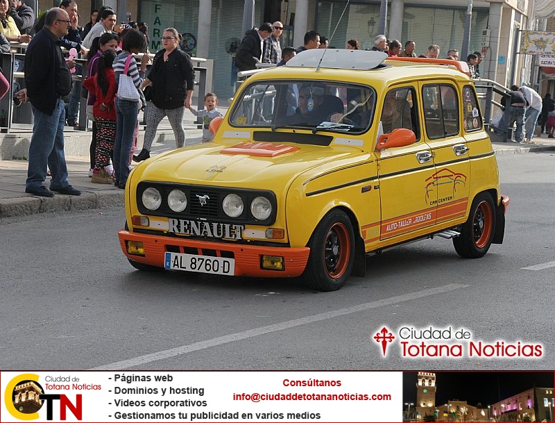 Concentración de vehículos clásicos Ciudad de Totana 2016 - Coches en marcha - 089
