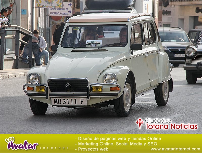 Concentración de vehículos clásicos Ciudad de Totana 2016 - Coches en marcha - 095