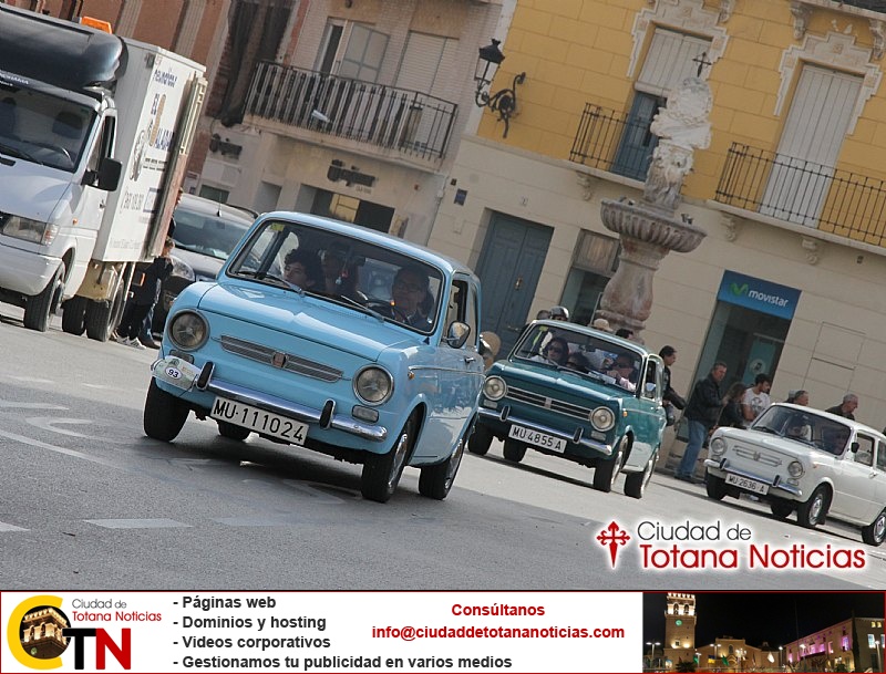 Concentración de vehículos clásicos Ciudad de Totana 2016 - Coches en marcha - 097
