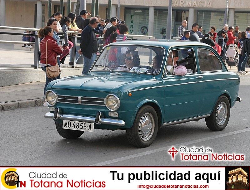 Concentración de vehículos clásicos Ciudad de Totana 2016 - Coches en marcha - 098