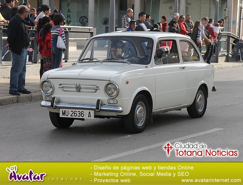 Concentración de vehículos clásicos Ciudad de Totana 2016 - Coches en marcha - 099