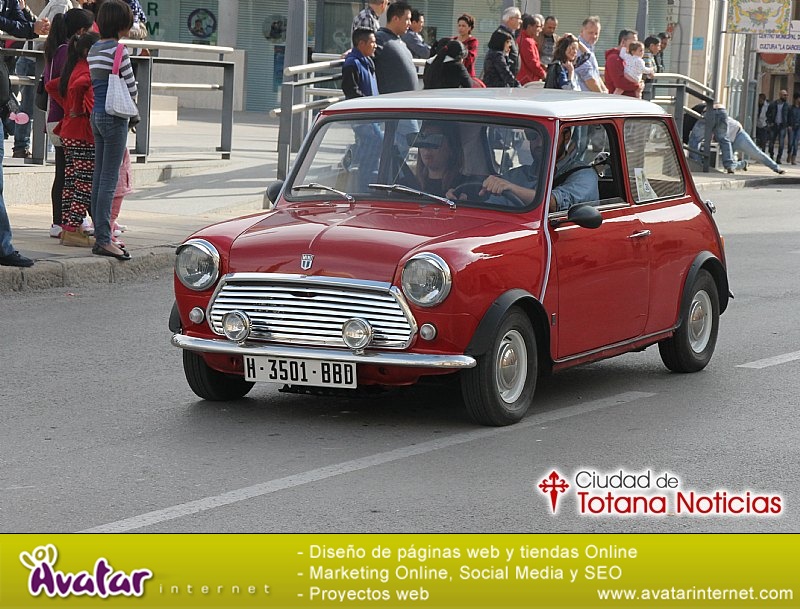Concentración de vehículos clásicos Ciudad de Totana 2016 - Coches en marcha - 103