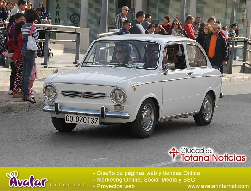 Concentración de vehículos clásicos Ciudad de Totana 2016 - Coches en marcha - 115