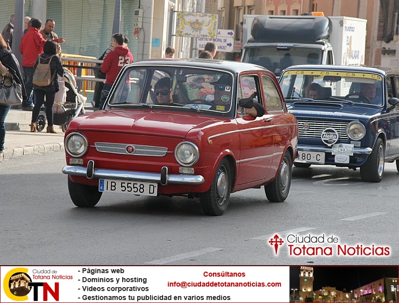 Concentración de vehículos clásicos Ciudad de Totana 2016 - Coches en marcha - 117