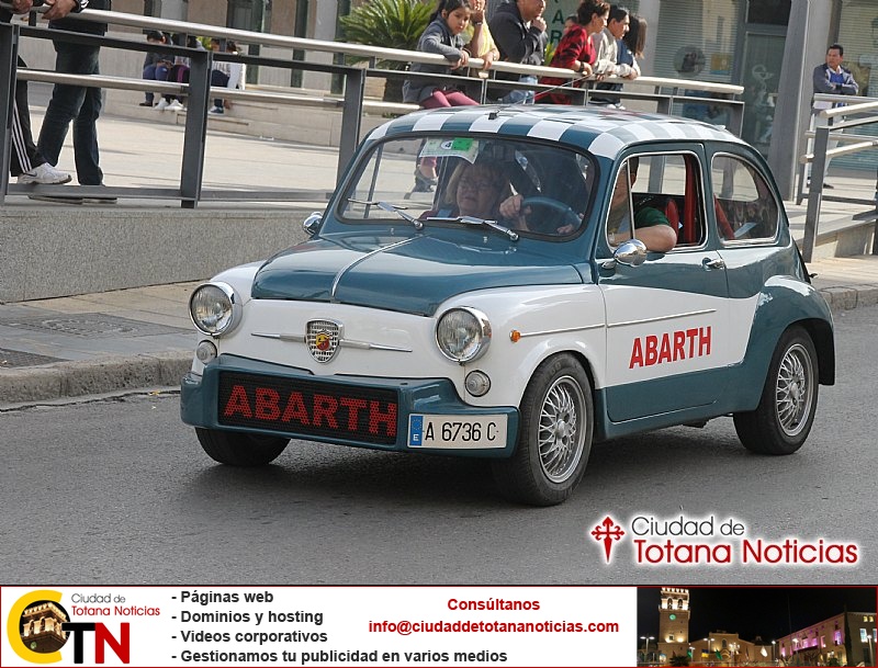 Concentración de vehículos clásicos Ciudad de Totana 2016 - Coches en marcha - 125