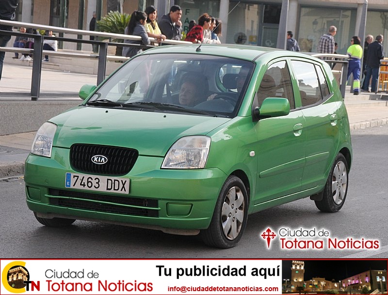 Concentración de vehículos clásicos Ciudad de Totana 2016 - Coches en marcha - 128
