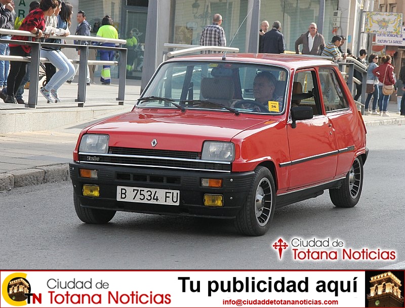 Concentración de vehículos clásicos Ciudad de Totana 2016 - Coches en marcha - 130