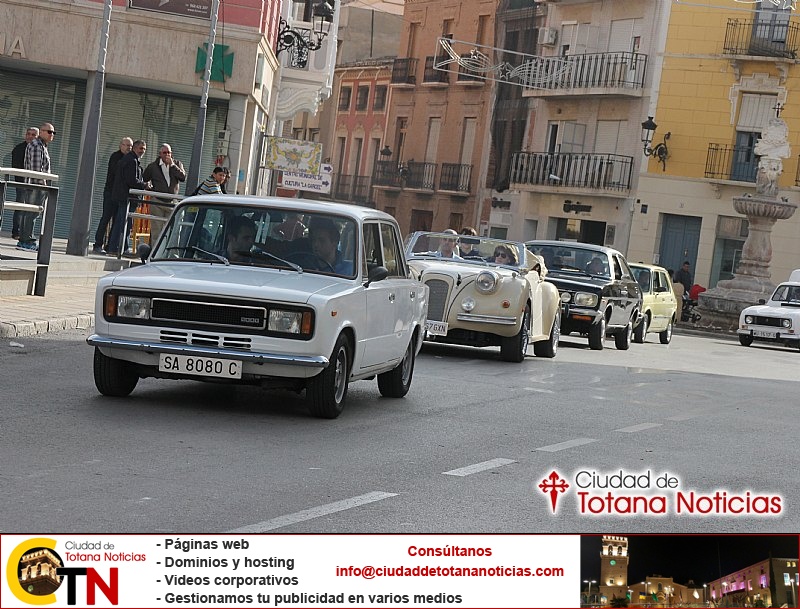 Concentración de vehículos clásicos Ciudad de Totana 2016 - Coches en marcha - 133