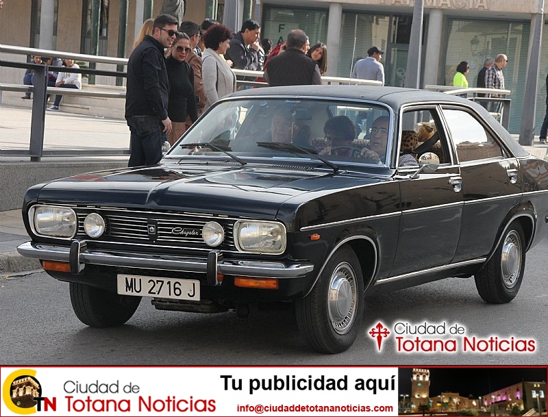 Concentración de vehículos clásicos Ciudad de Totana 2016 - Coches en marcha - 136