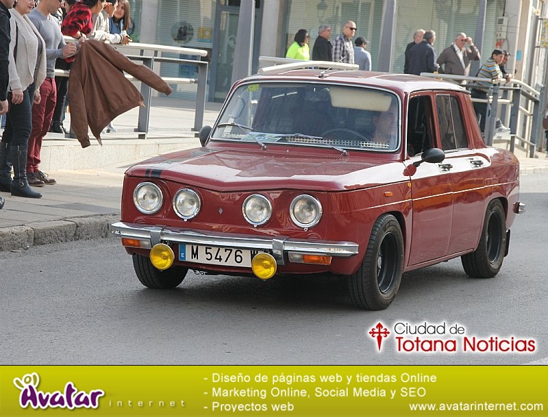 Concentración de vehículos clásicos Ciudad de Totana 2016 - Coches en marcha - 139