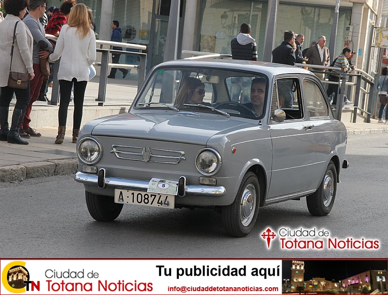 Concentración de vehículos clásicos Ciudad de Totana 2016 - Coches en marcha - 144