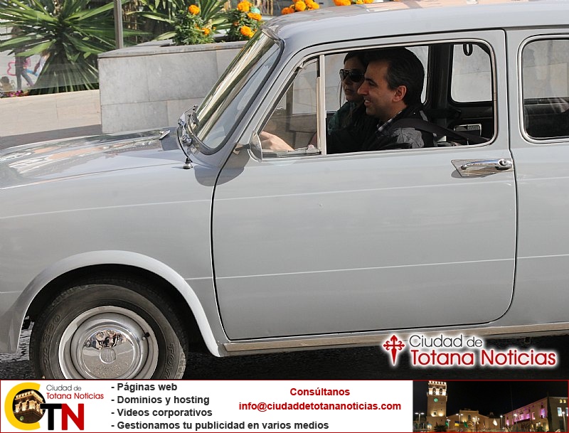 Concentración de vehículos clásicos Ciudad de Totana 2016 - Coches en marcha - 145