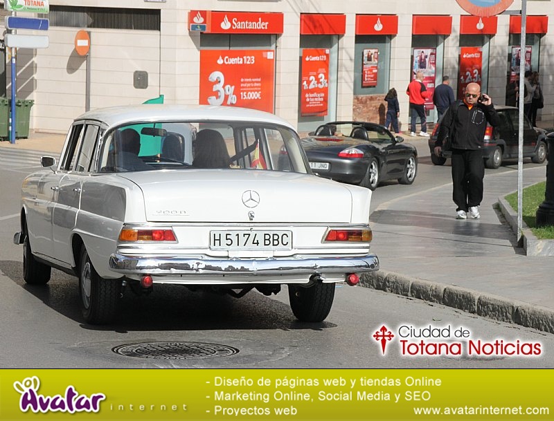Concentración de vehículos clásicos Ciudad de Totana 2016 - Coches en marcha - 147
