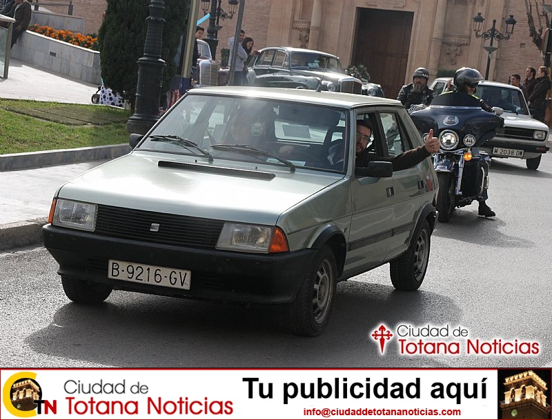 Concentración de vehículos clásicos Ciudad de Totana 2016 - Coches en marcha - 042