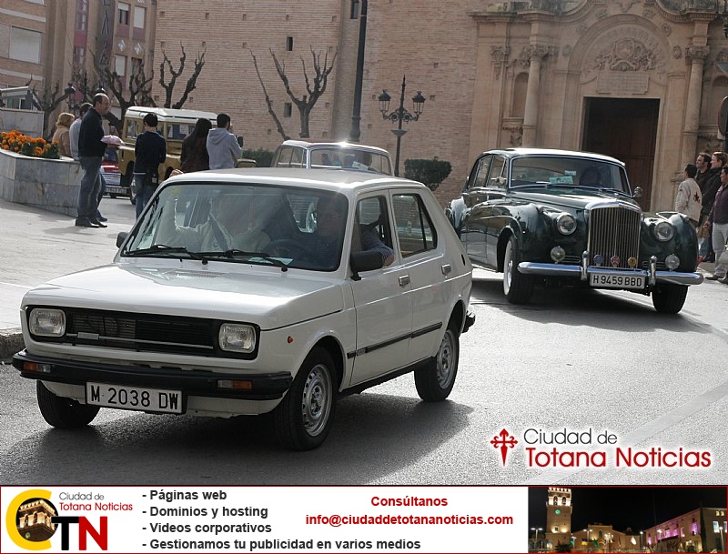 Concentración de vehículos clásicos Ciudad de Totana 2016 - Coches en marcha - 045