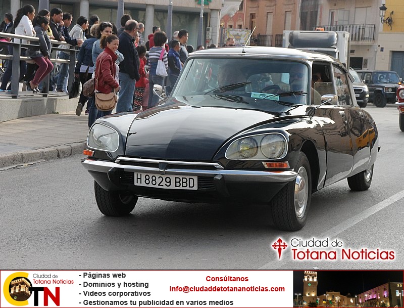 Concentración de vehículos clásicos Ciudad de Totana 2016 - Coches en marcha - 061