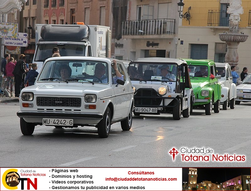 Concentración de vehículos clásicos Ciudad de Totana 2016 - Coches en marcha - 065