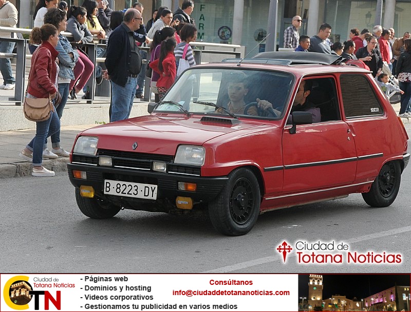 Concentración de vehículos clásicos Ciudad de Totana 2016 - Coches en marcha - 085