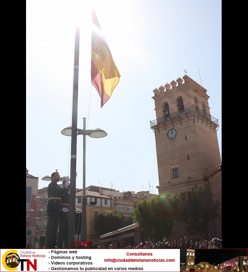 Homenaje a la Bandera de España. Día Fiesta Nacional 2017 - 001