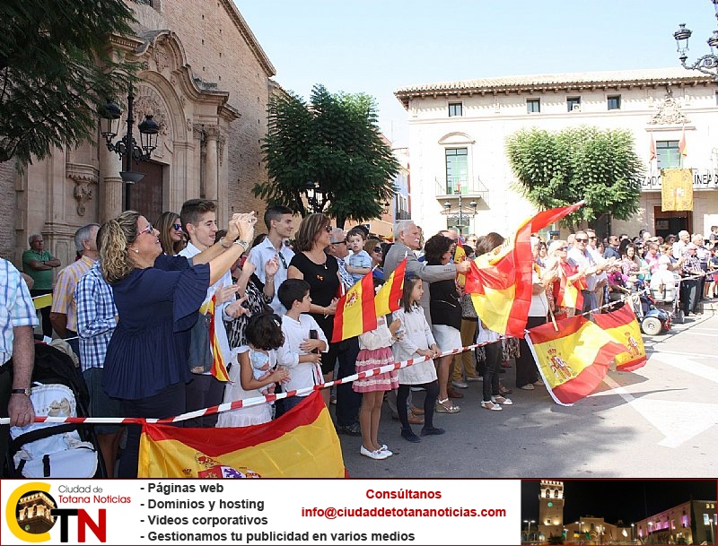 Homenaje a la Bandera de España. Día Fiesta Nacional 2017 - 097