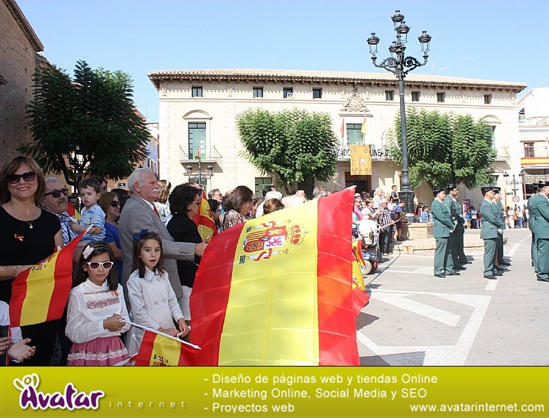 Homenaje a la Bandera de España. Día Fiesta Nacional 2017 - 099