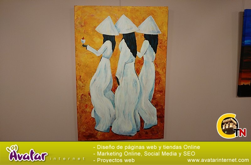 Exposición talleres bordado, patchworks y pintura - La Cárcel Formación 2017 - 019